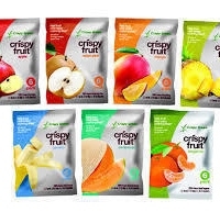 Gluten-free freeze-dried fruit from Crispy Green Snacks